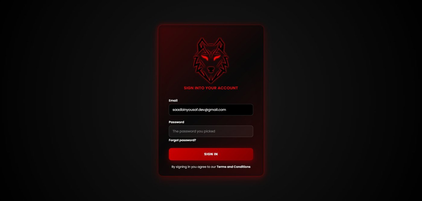 Wolfpack Agency login portal